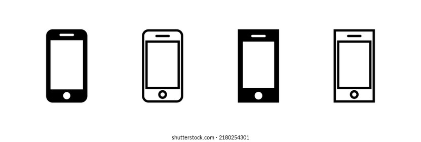 Phone icon vector. Call sign and symbol. telephone symbol