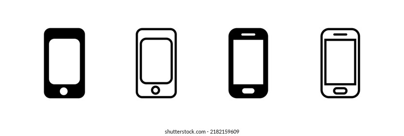 Phone icon vector. Call sign and symbol. telephone symbol