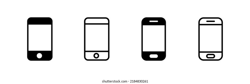 Phone icon vector. Call sign and symbol. telephone symbol