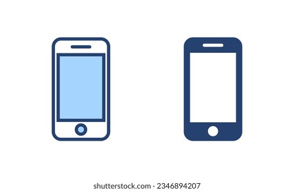 Phone icon vector. Call sign and symbol. telephone symbol