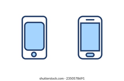 Vector de icono de teléfono. Signo y símbolo de llamada. símbolo de teléfono