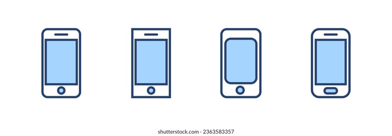 Phone icon vector. Call sign and symbol. telephone symbol