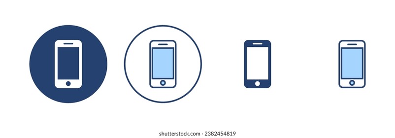 Vector de icono de teléfono. Signo y símbolo de llamada. símbolo de teléfono
