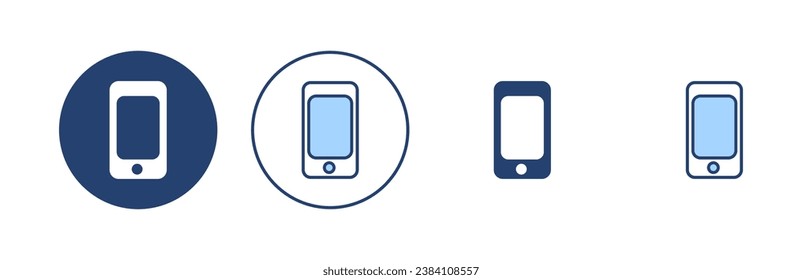 Vector de icono de teléfono. Signo y símbolo de llamada. símbolo de teléfono