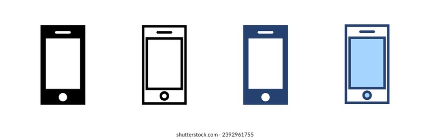 Phone icon vector. Call sign and symbol. telephone symbol