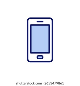 Icono de teléfono Vector. Señal de llamada y símbolo. símbolo del teléfono