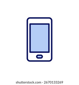 Vetor de ícone de telefone. Indicativo de chamada e símbolo. símbolo de telefone