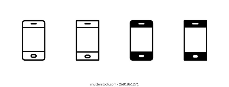 Icono de teléfono Vector. Señal de llamada y símbolo. símbolo del teléfono