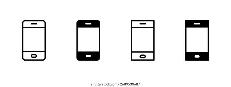 Phone icon vector. Call sign and symbol. telephone symbol