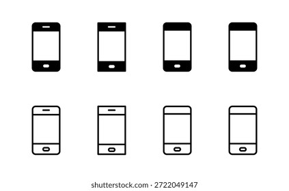 Vektor für Telefonsymbole. Rufzeichen und Symbol. Fernsprechzeichen