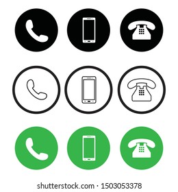 Phone icon vector. Call icon vector. smart phone icon vector flat design.  vector illustration 