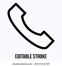 Phone icon vector. Call icon symbol. Telephone icon isolated.