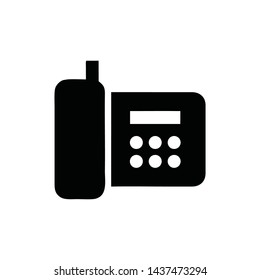 Phone icon vector. Call icon vector. telephone icon
