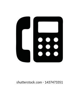 Phone icon vector. Call icon vector. telephone icon