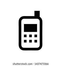 Phone icon vector. Call icon vector. telephone icon