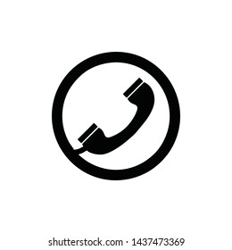 Phone icon vector. Call icon vector. telephone icon
