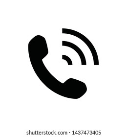Phone icon vector. Call icon vector. telephone icon
