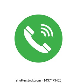 Phone icon vector. Call icon vector. telephone icon