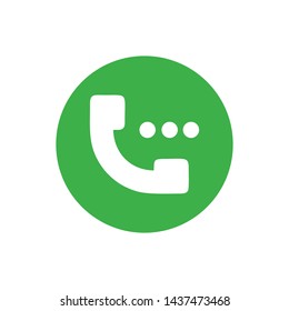 Phone icon vector. Call icon vector. telephone icon