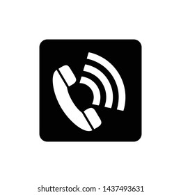 Phone icon vector. Call icon vector. telephone icon