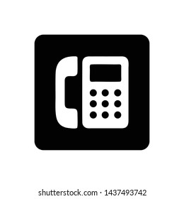 Phone icon vector. Call icon vector. telephone icon