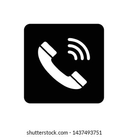 Phone icon vector. Call icon vector. telephone icon