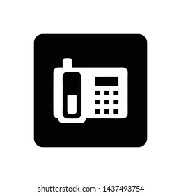 Phone icon vector. Call icon vector. telephone icon