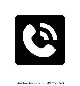 Phone icon vector. Call icon vector. telephone icon