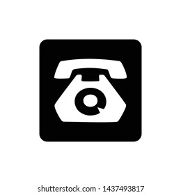 Phone icon vector. Call icon vector. telephone icon