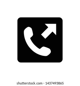 Phone icon vector. Call icon vector. telephone icon