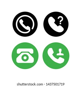 Phone icon vector. Call icon vector. telephone icon