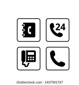 Phone icon vector. Call icon vector. telephone icon