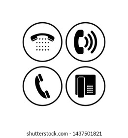 Phone icon vector. Call icon vector. telephone icon