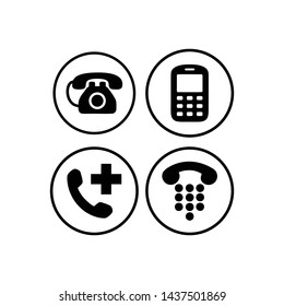 Phone icon vector. Call icon vector. telephone icon