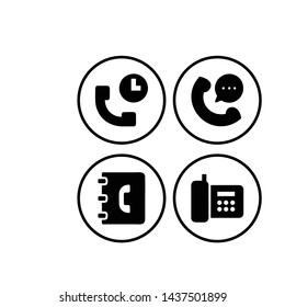 Phone icon vector. Call icon vector. telephone icon