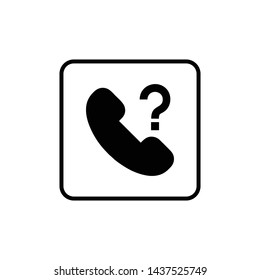 Phone icon vector. Call icon vector. telephone icon