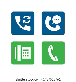 Phone icon vector. Call icon vector. telephone icon