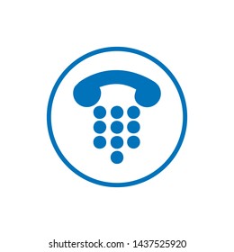 Phone icon vector. Call icon vector. telephone icon