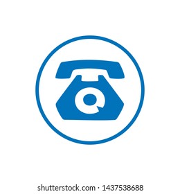 Phone icon vector. Call icon vector. telephone icon