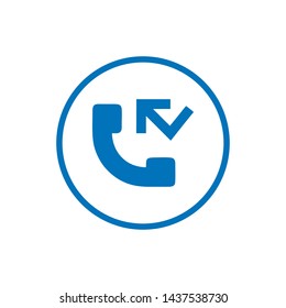 Phone icon vector. Call icon vector. telephone icon