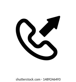 Phone icon vector. Call icon vector. telephone icon