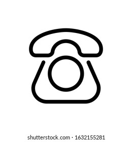 Phone icon vector. Call icon vector. telephone icon