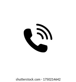 Phone icon vector. Call and telephone icon vector illustration