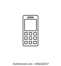 Phone icon vector. Call icon vector. telephone symbol