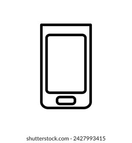 Vektor des Telefonsymbols. Anrufsymbolvektor. Telefonsymbol