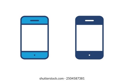Vektor für Telefonsymbole. Symbolvektor aufrufen. Fernsprechzeichen