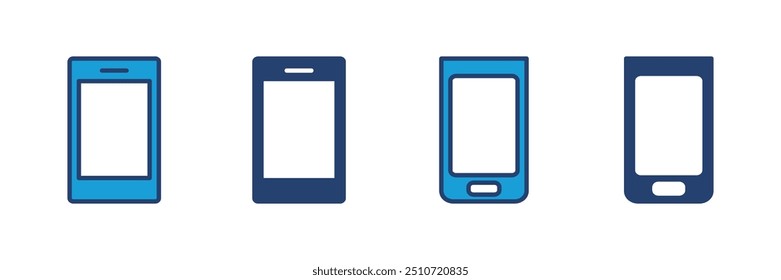 Vektor für Telefonsymbole. Symbolvektor aufrufen. Fernsprechzeichen
