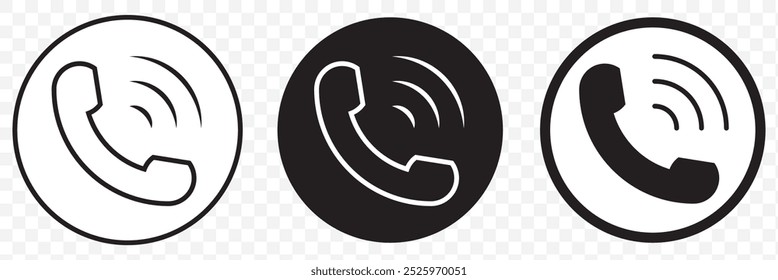 Phone icon vector. Call icon vector. Phone icon vector. telephone icon. EPS 10.