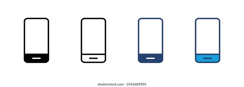 Icono de teléfono Vector. Símbolo del icono de la llamada. Vector del teléfono