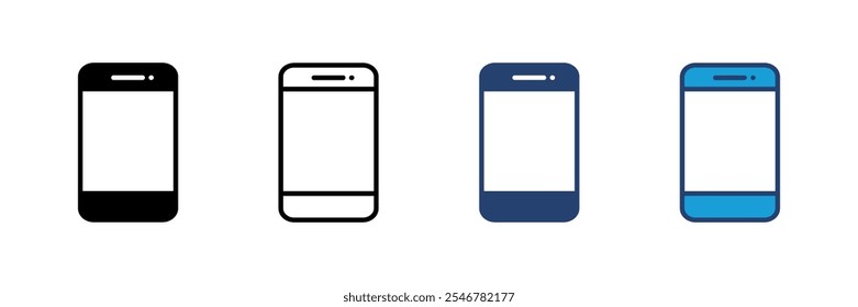 Vetor de ícone de telefone. Ícone de chamada vetor. símbolo de telefone
